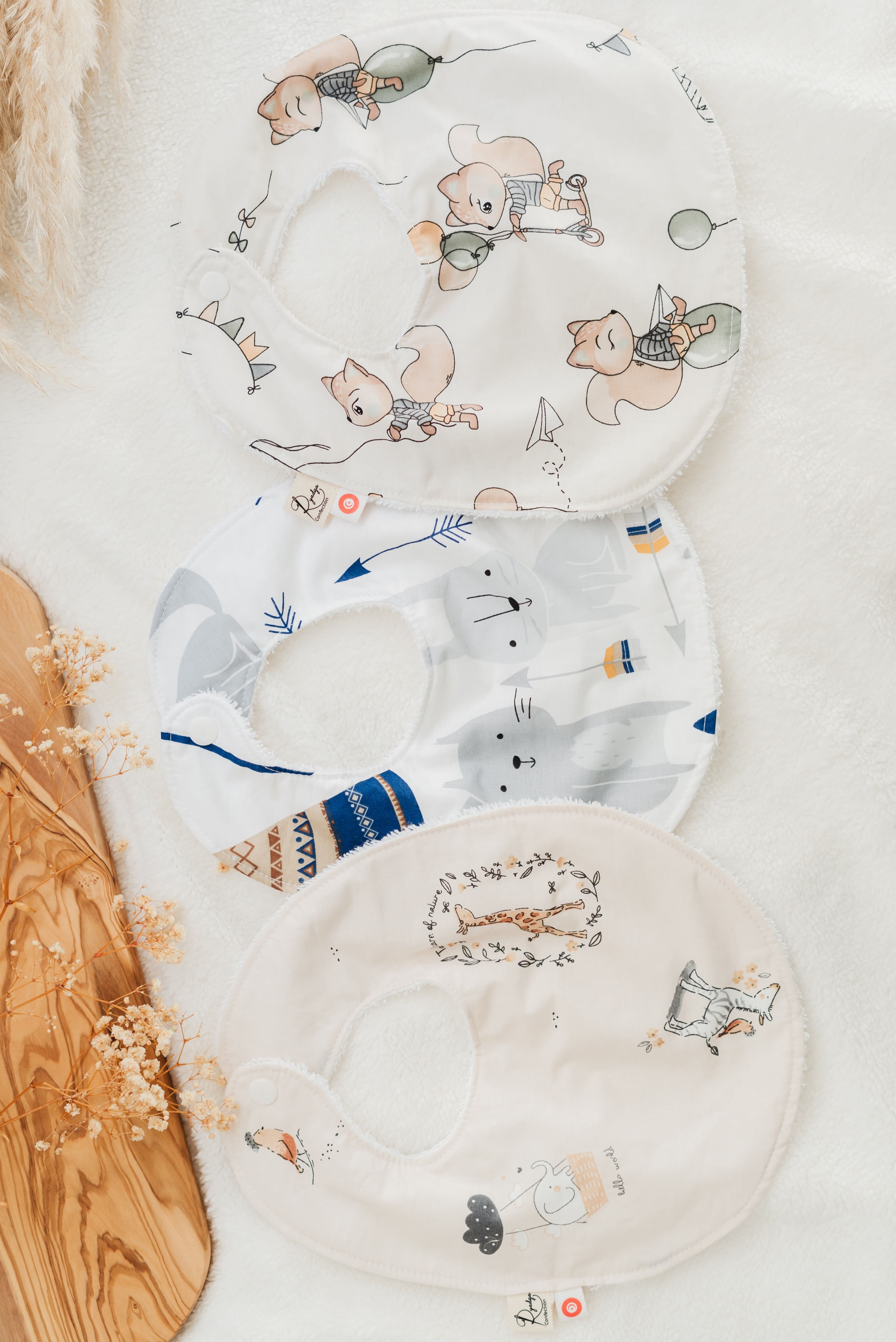 Bavoir pour Bébé de 0 à 2 ans