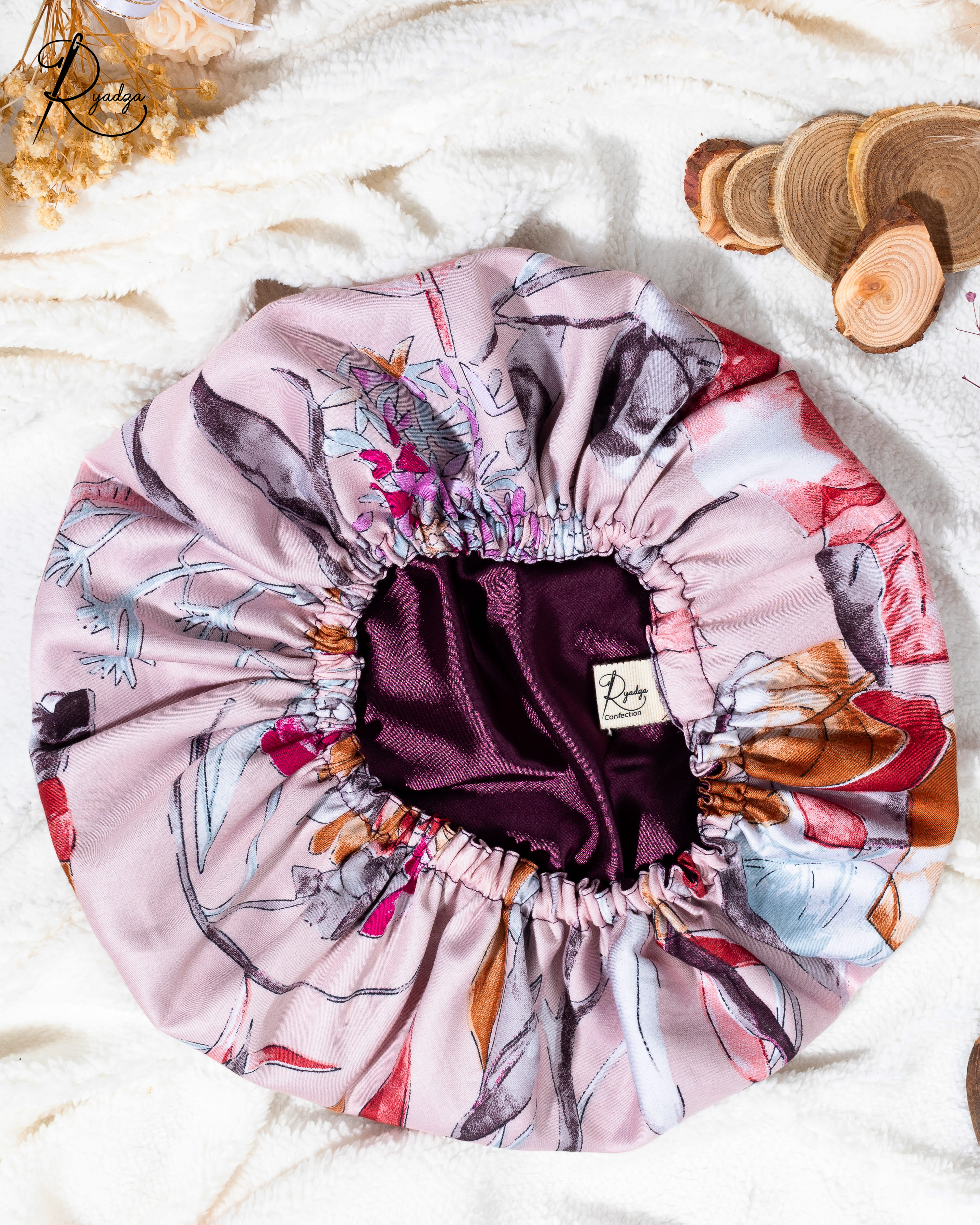 Les Bonnets en Satin de Coton