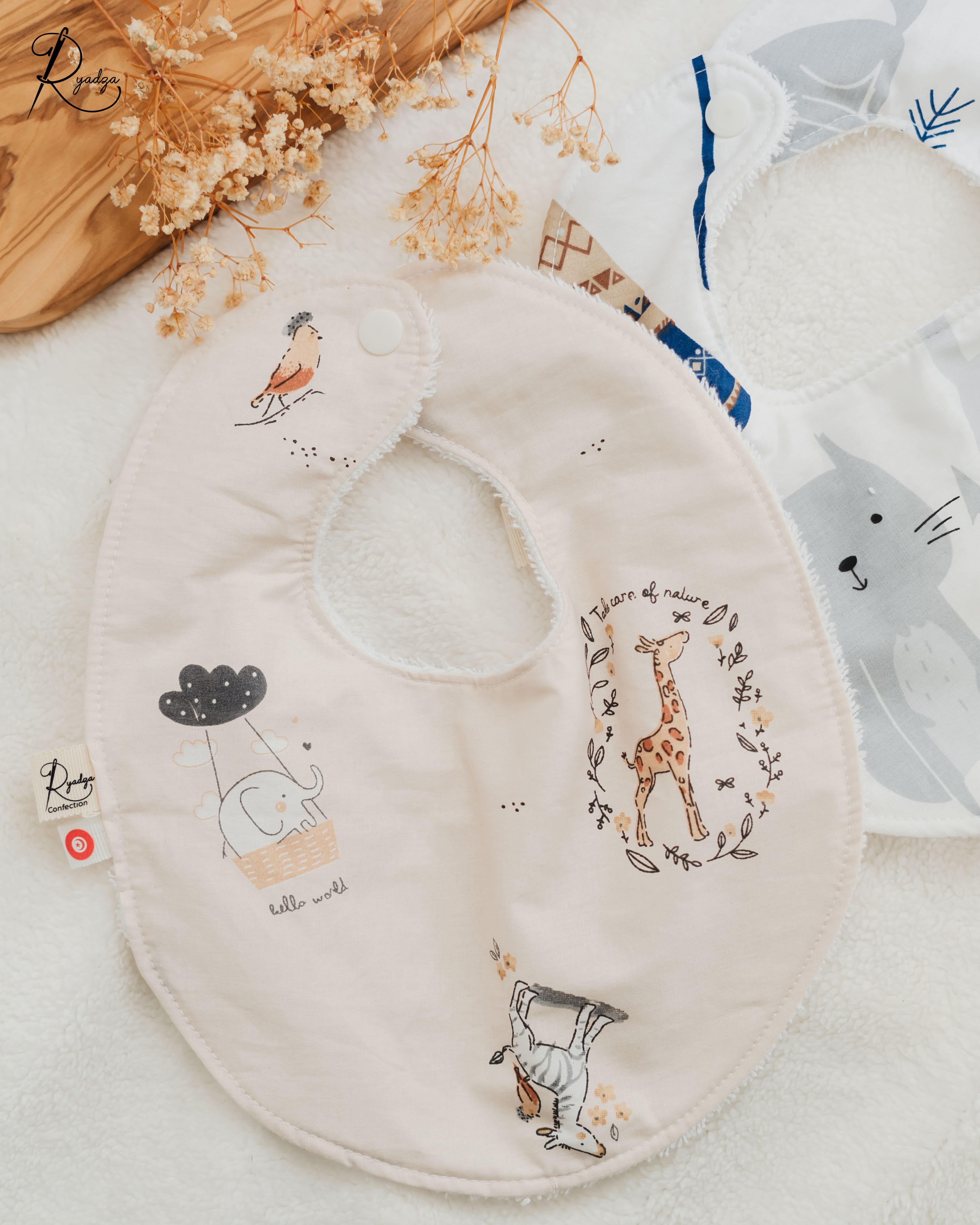 Bavoir pour Bébé de 0 à 2 ans