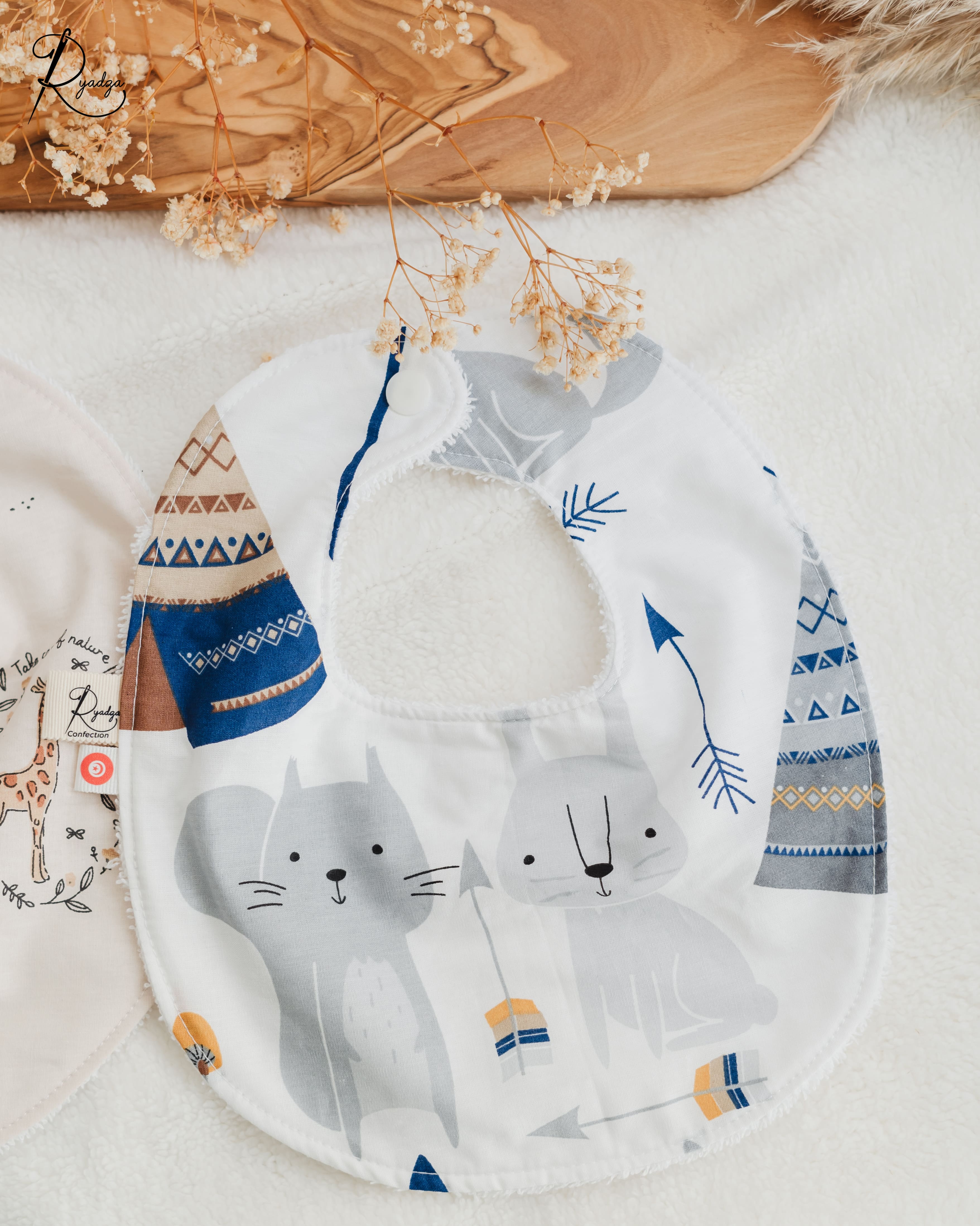 Bavoir pour Bébé de 0 à 2 ans