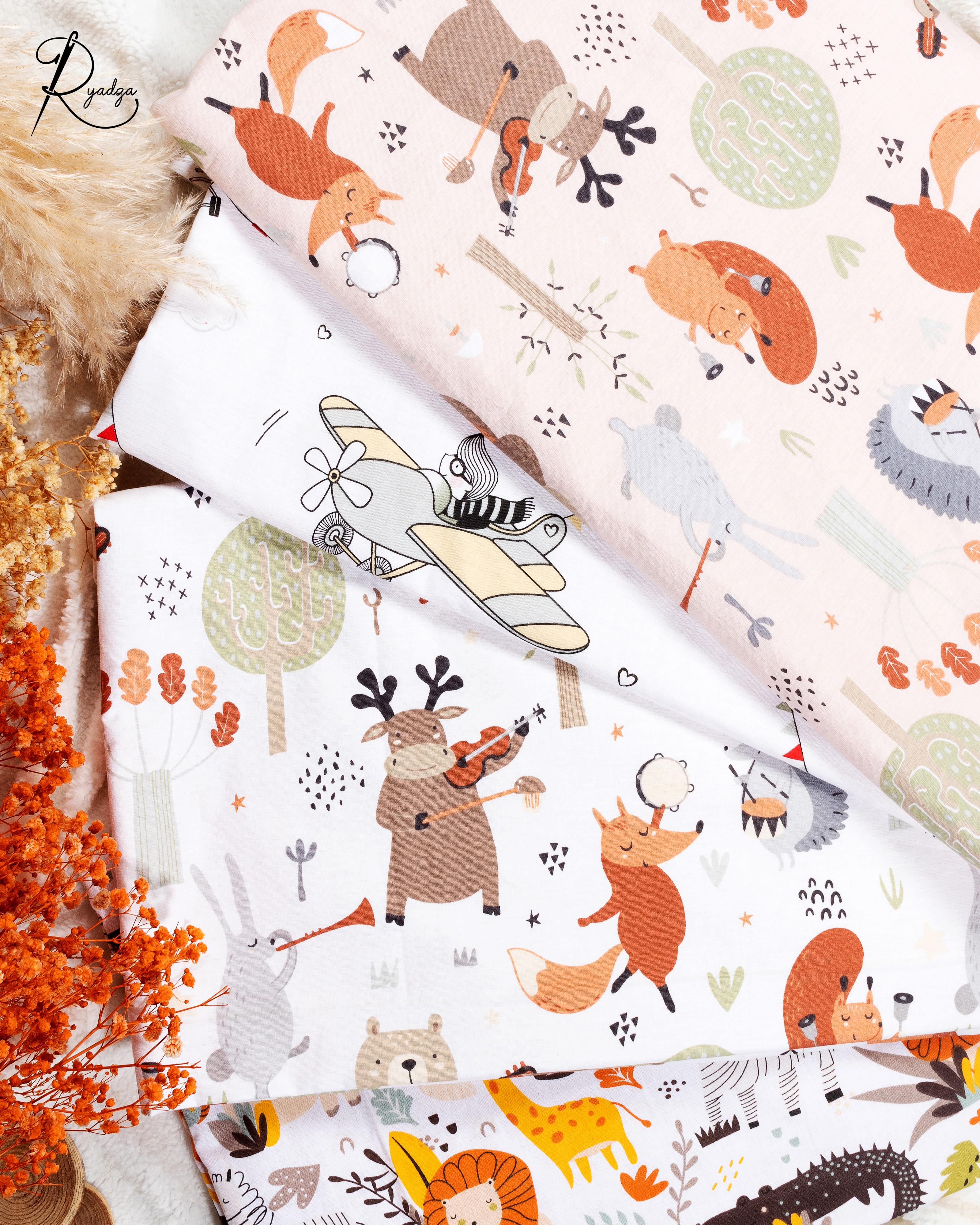 Plaids d'été légers en matières naturelles