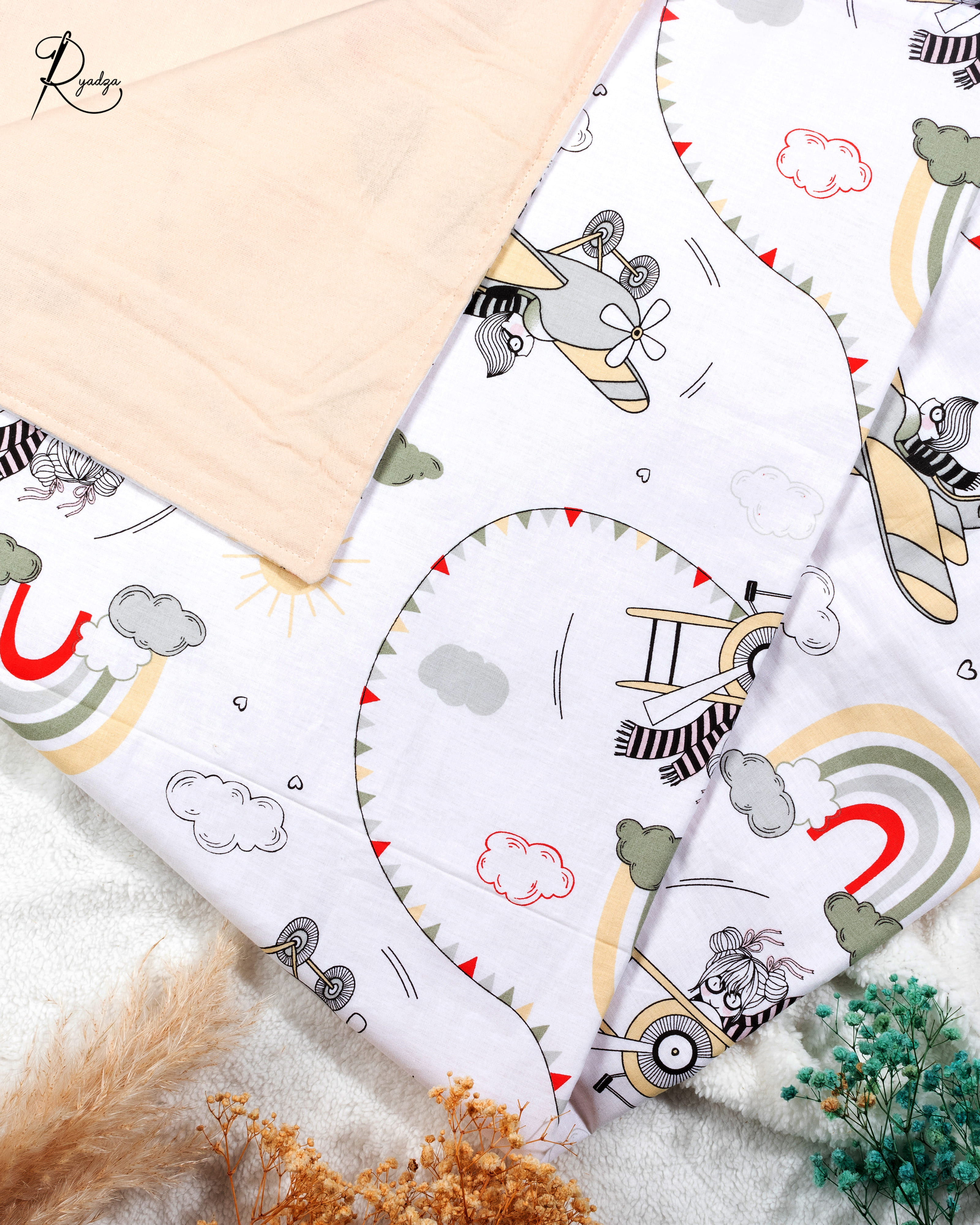 Plaids d'été légers en matières naturelles