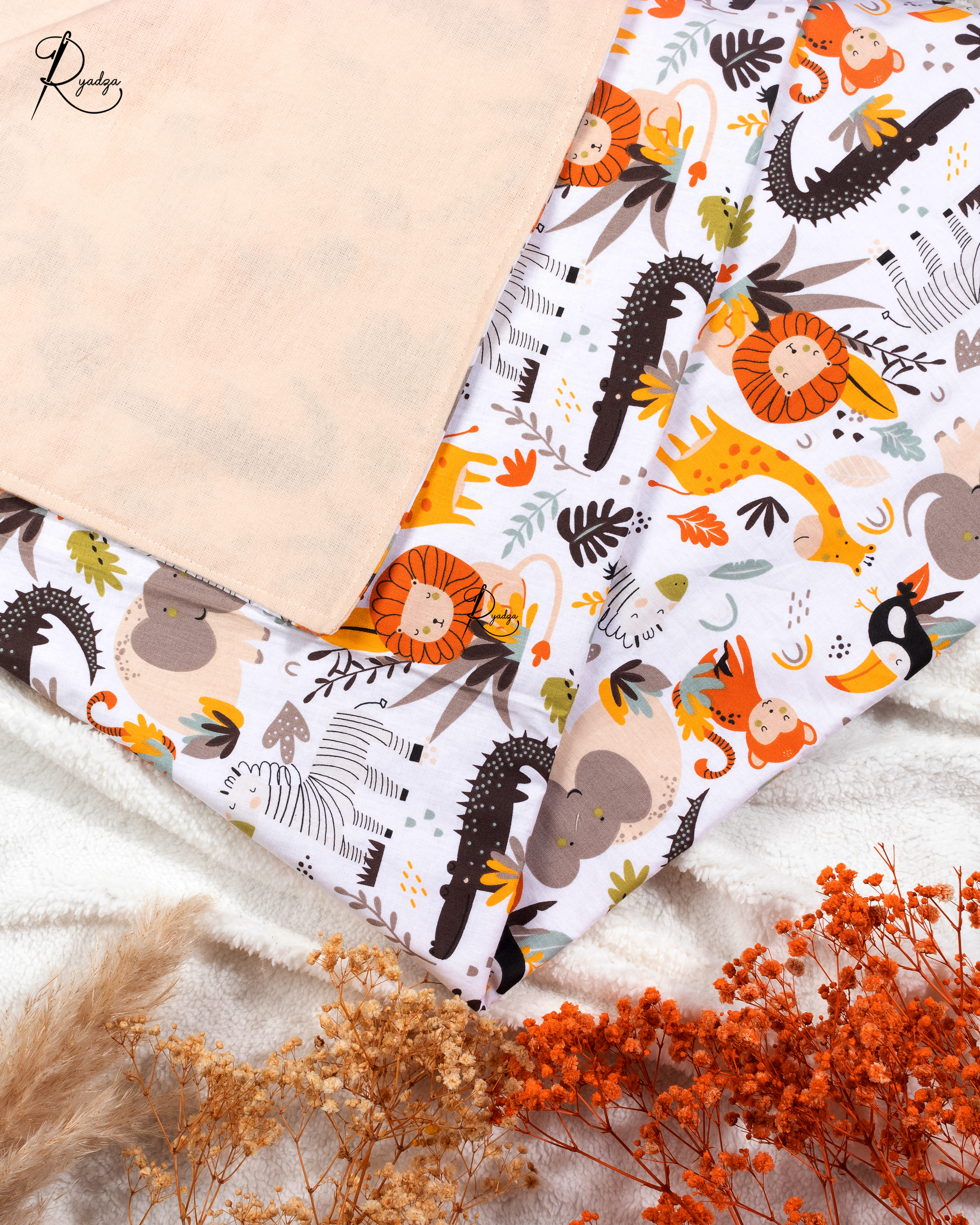 Plaids d'été légers en matières naturelles