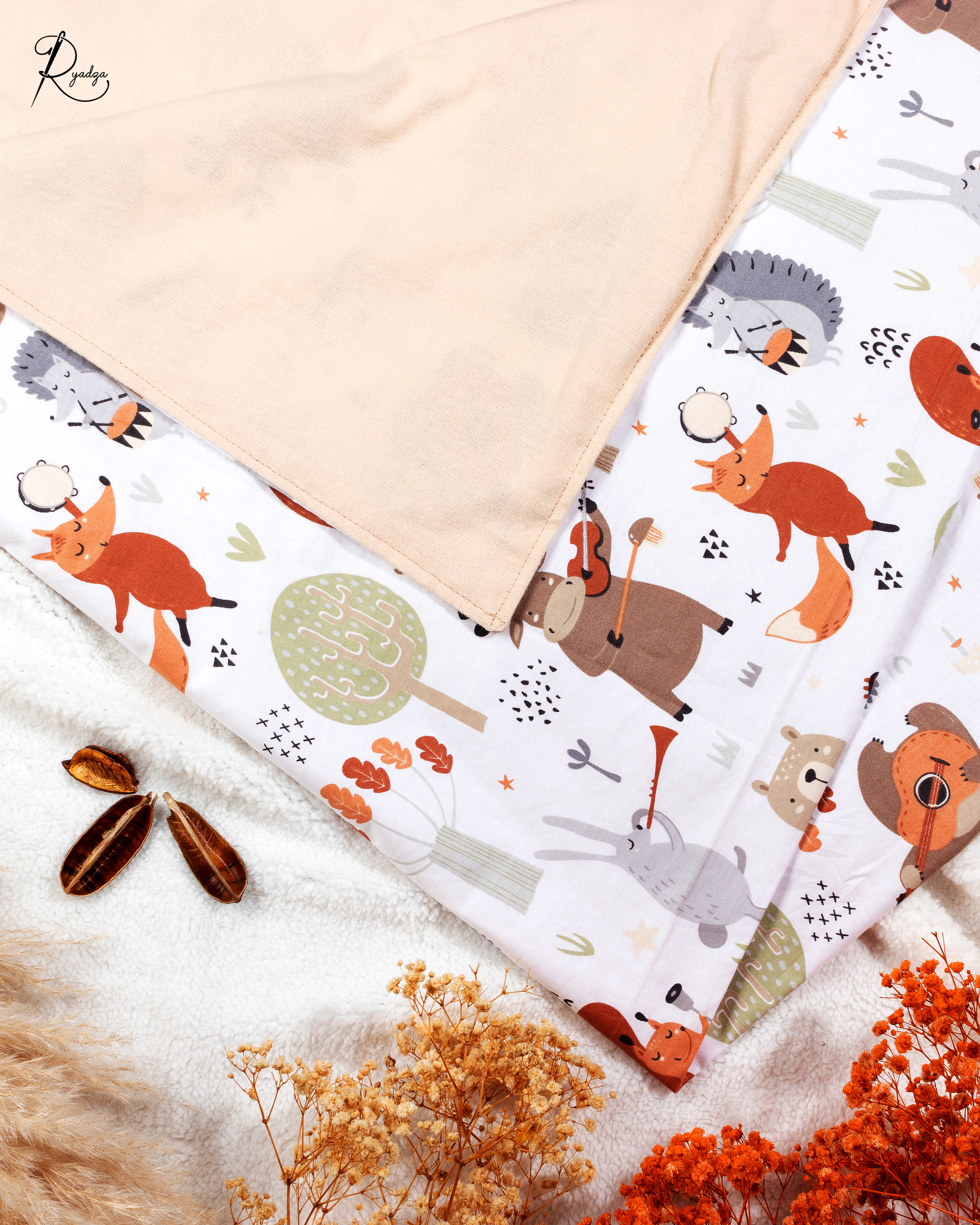 Plaids d'été légers en matières naturelles